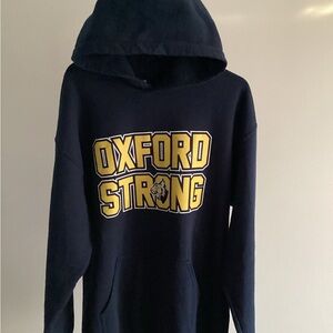 Gildan Oxford Strong Sweater – Men’s Large (Navy Blue)